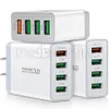 Caricabatterie rapido da 30 W Caricabatterie da muro USB 4 porte EU US Adattatore di ricarica rapido per Ipad Iphone 7 8 11 12 13 14 Samsung s11 s20 B1