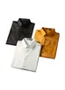 2022 Projektanci Męskie Sukienka Koszule Biznes Moda Casual Z Długim Rękawem Koszula Marki Mężczyźni Spring Slim Fit Chemises De Marque Wall Hommes Odzież M-3XL # 52