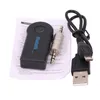 Bluetooth -sändare biladaptermottagare 3.5mm aux stereo trådlös USB mini ljudmusik för smart telefon mp3
