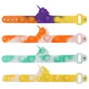 Fidget Push Anti stress Toy Bracelet Decompression Sensory Toys For Children Adults Squeeze Fidjet Gifts