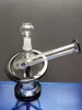 Globe glass bong dab rig tubi dell'acqua bong dell'acqua con chiodo in vetro e cupola fumo tubo tubi di vetro bong riciclatore dhzhaoshop