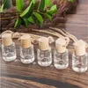 Car Perfume Bottle Pendant Refillable Perfume Ornament Air Freshener for Essential Oils Diffuser Fragrance Empty Glass Bottles Jars Decoration Package