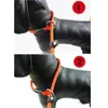 Dog Collar Leashes Hwchain Leash P-Leash Med Justerbar Slitstarkt Train Rope Handtag Kontroll för att köra Walking Vandring 2021