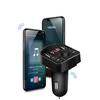 M9 Car Kit Handsfree Wireless Bluetooth FM Transmitter LCD MP3 Player USB Charger 2.1A support TF card with Retail Box