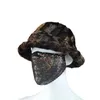 Berets Plush Top Hat Leopard Druku