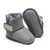 Luxe Ontwerpers Peuter Baby Babyschoenen Pasgeboren Baby Jongens Meisjes Warme Snowboots Kid Baby Winter Soft Sole Schoenen