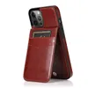 Telefonfodral med Buckle Flip Card Slot Wallet Stand Pu Leather Case Cover för iPhone 12 11 Pro Max XS XR 5 6 7 8 Samsung S21 S20 S3724445