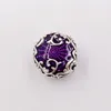 925 srebrne koraliki Regal Beauty Charms Fits European Pandora w stylu pandora biżuteria Naszyjnik 797607en13 Annajewel