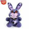 DHL Ship 23cm Fem nätter på Freddy's FNAF Plush Leksaker Docka Freddy Bear Foxy Chica Bonnie Fyllda djur Dolls Xmas födelsedagspresenter