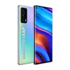 Téléphone portable d'origine Realme X7 Pro Ultra 5G 12 Go de RAM 256 Go de ROM MTK 1000+ 64.0MP AI NFC 4500mAh Android 6.55 "Super AMOLED plein écran empreinte digitale visage téléphone portable intelligent