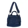 Multifunction Jeans Bags Women Denim Crossbody Bags with Pouch Tote Bag Casual Style Lightweight Classic Convenient Y1105