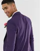 Groom Мужская свадьба смокинга 3 шт. Мужские брюки Blazer подходит для выпускного вечеринка Пальто Официальные наряды одежды (куртка + жилет + брюки)