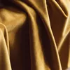 Perde Perdeler Lüks Kadife Koyu Sarı Karartma Perdeleri Oturma Odası için Fiziksel Gölgeleme Kalın Turuncu Basit My250-50
