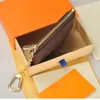 Unisexe mini sac à main Femmes Portefeuille Pochette Hommes Key Ring Carte de crédit Porte-monnaie sac à portefeuille de luxe 03