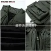 Multi Pocket tooling Plush warm vest men's autumn and winter outdoor quick dry mountaineering and fishing pography loose 211111