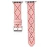 ウォッチバンドストラップ38mm 40mm 44mm 42mm for iPhone watch band for women Leather 6 5 3 Se 7シリーズ41mmブレスレットファッションストライプ45mm4079097