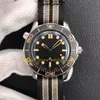 2 stijl Cal 8806 automatisch uurwerk horloge heren zwarte wijzerplaat 007 No Time To Die 42 mm titanium NAIAD LOCK sluiting Spectre staal Br3292