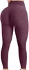 modellatura famosi leggings TikTok pantaloni da yoga per le donne vita alta controllo della pancia bottino Bubble Hip Lifting allenamento collant da corsa 11153V