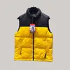 Mens väst män stylist kappa designer down jackor puffer jacka dragkedja stativ krage parka parens vinter jacka västar par kläder ytterkläder storlek s-3xl