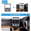 2din (Silver) Carro Rádio Fáscia para 2006-2010 Ford Everest Ranger Mazda BT-50 Estéreo Frame Interface Styling Dash Kit