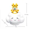 Wanienka Zabawka Prysznic rainning chmura i jelenie play wody Cartoon Plastic zraszaczy Zabawki C3