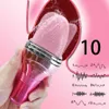 Yutong HWOK Tongue Vibratore Leccare Clitoride Vibrante Gspot Massaggio Stimolatore Masturbatore Femminile Giocattoli per Le Donne1937885