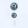 Beracky Glass Universe Smoking Terp Slurper Pearls Set con 14mm 20mm Solid Marble Quartz Pill per Slurpers Nails Bong d'acqua Dab Rigs
