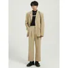 Odzież - 2021 Spring Product, Koreański Pure Color Suit Suit, Męski Prosty profil wypoczynkowy, Single West Trend Dress