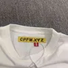 Фруктовая пенообразовательная печать CPFM, XYZ TEE Мужчины Женщины Streetwear CPFM XYZ T-рубашки Негабаритная футболка негабаритная G1217
