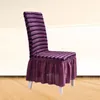 Chair Covers Delicate Ruffle Skirt Cover Lightweight Wear Resistant