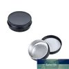 50 stks Frosted Black Aluminium Jar 5G 10G 15G lege lip olie cosmetische oogcrème fles hervulbare batom lotion tin container fabriek prijs expert ontwerp kwaliteit. Laatste