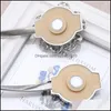 Andere Dekor Garteneuropäischer Stil Magnetischer Vorhang Ball Krawattengurt Clip Koreanischer Schmuck Gebundene Blumenschnalle Home Decor Drop Lieferung 2021 Ytpo