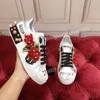 NY DESIGNER CLASSIC SUMMER CASIAL SHOES WOMENS MENS MODE DAGS LÄDER SOOTS PUNK FLAT-BOTTOMED PERSONALISKA Fashion Sneakers2023