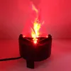 Candle Holders 3D Artificial Flame Lamp Mini Fake Fire Realistic Stage Effect Light For Christmas Year Club Decorative Campfire