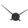 Zegary ścienne DIY Duży Cross-Stitch Clock Hands Needles 3D Home Art Decor Mechanism Akcesoria (czarne, bez ciasta