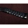 Alta qualidade Cerâmica Watchband Black 22mm para relógios especiais AR1452 Mens Pulseira Acessórios Curvo End Polonês com UNPOLING
