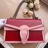 Women Luxurys Designers Bags 2021 Fashionable one-shoulder messenger bag shiny classic color matching retro comfort Number:400249 size 28*18*9cm