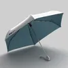 Sun Umbrella Clear Titanium Silver Automatic Rain Women Anti UV Travel Folding Umbrellas Windproof Parasol