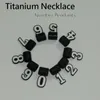 Numer Wisiorek dla Naszyjnik Titanium Sports Charms