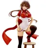 Alfamax SkyTube SkyTube Ilustrado Maid Anime Tokyo Hot Sexy Garota 25cm PVC Figura Figura Brinquedos Coleção Modelo Boneca Presente X0503