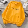 Winter skuggnas creatie handen lijn kunst sweatshirts oversized hoodie kawaii jumper outfits tumblr gothic esthetic harajuku 210803