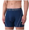 Mutande Separatec Men's Soft Bamboo Rayon Separate Pouch Underwear Boxer a gamba lunga262V