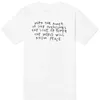 Streetwear Paz Love Carta Impresso Homens Camiseta Direitos Humanos Graphic Tee Tee Algodão Pover de Amor Inspirational Citações Grunge Pano 210518