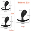 NXY DILDOS 3 PCS Silicone Anal Plug Former Ensemble Buttplug Bullet Anus Dildo BDSM Jouets Sexe Pour Femme Gay Mâle Homme Massager But 1126