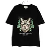 Bear designer de alta qualidade t-shirt homens mulheres cordeiro casual tees manga curta hip hop tops tee punk impressão bordado letra verão skate moda tamanho grande tamanho