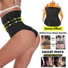 Waist trainer Slimming Belt Sauna Sweat Faja tummy shaper Shaper Trimmer Straps Modeling Shapewear body binders shaper girdle 211229