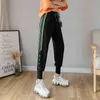 Korobov nouveau automne hiver Chic taille haute femmes pantalons Harajuku Ulzzang Streetwear sarouel coréen Vintage pantalons de survêtement 210430