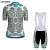 Yarış Setleri LairschDan Bisiklet Giyim Kadın Bisiklet Takımı Forması Önlük MTB Yaz Açık Spor Bisiklet Giysileri Bayanlar Dağ Bisikleti Kıyafeti