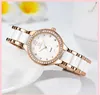 Montre à Quartz avec lunette en céramique et diamant pour femmes, bracelet confortable, Hardlex, montres-bracelets pour dames