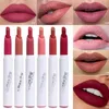 Cmaadu Lèvres Crayon LIP Crayon Louches Doublure et rouge à lèvres 6 Couleur Imperméable Hydratant Cosmétiques Maquillage en gros de rouge à lèvres mates